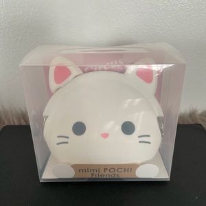 NIB Mimi Kitty Pochi Silicone Coin Purse